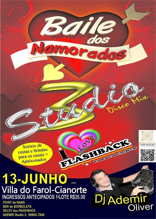baile namorados dia 12 de junho